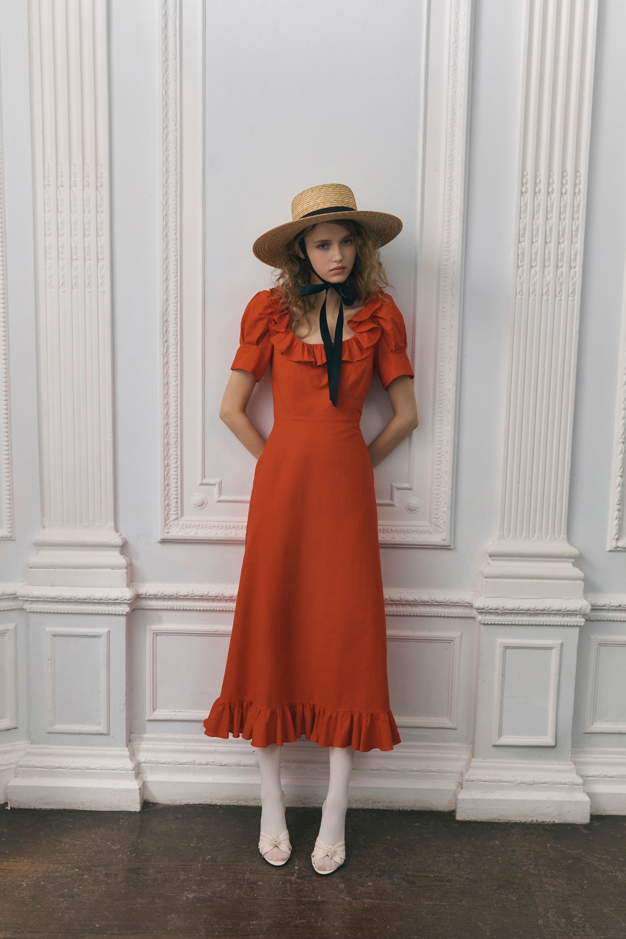 Darcy Red maxi dress – Queens of Archive