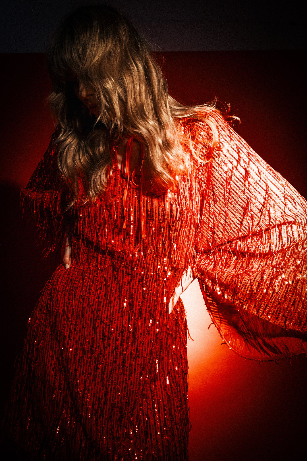 queens of archive red dress Penelope mini Queens of Archive