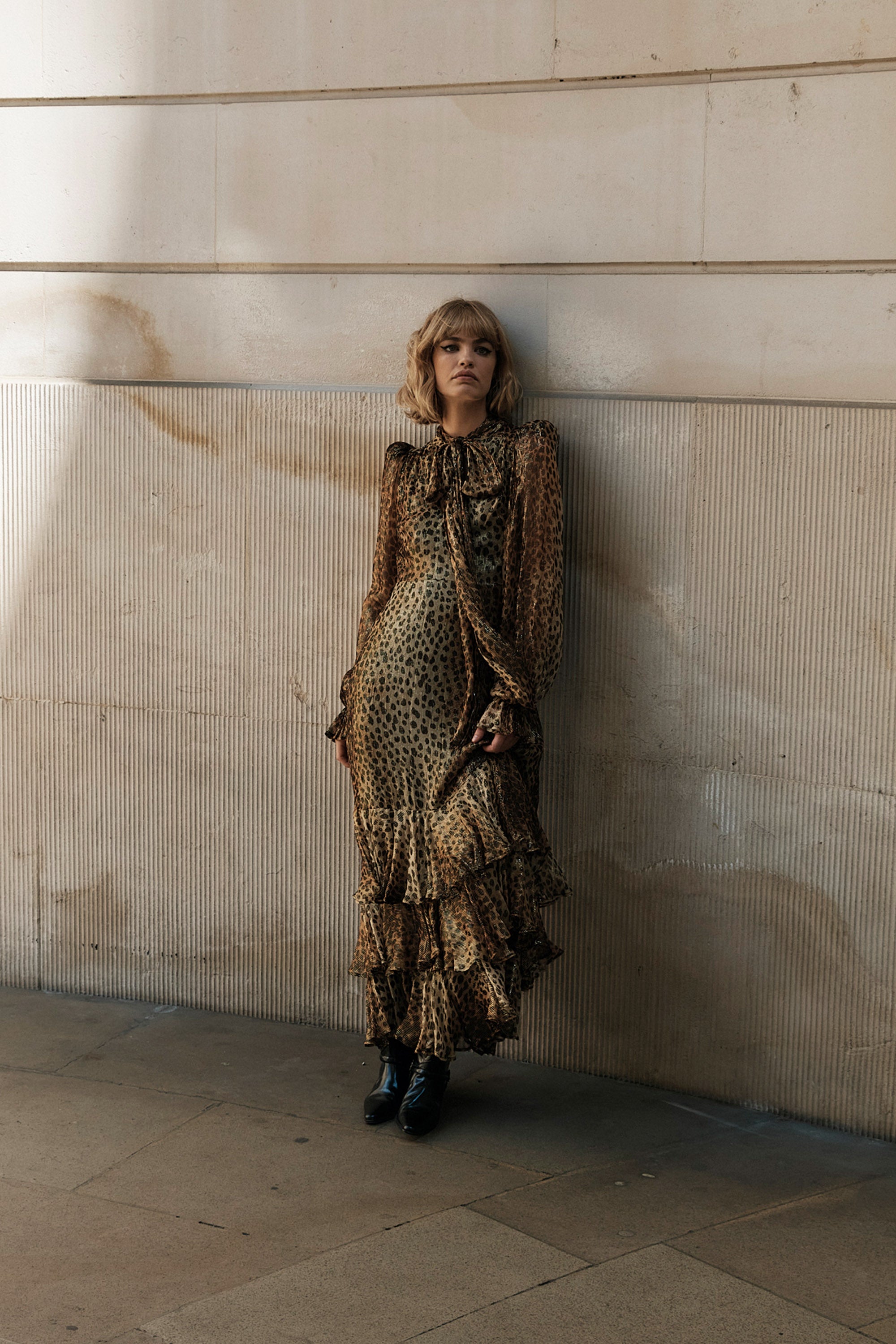 Y's ワイズ　yohji yamamoto ヨウジヤマモト　ワンピース Yohji Yamamoto/ヨウジヤマモト】Archive Design Long Dress size1