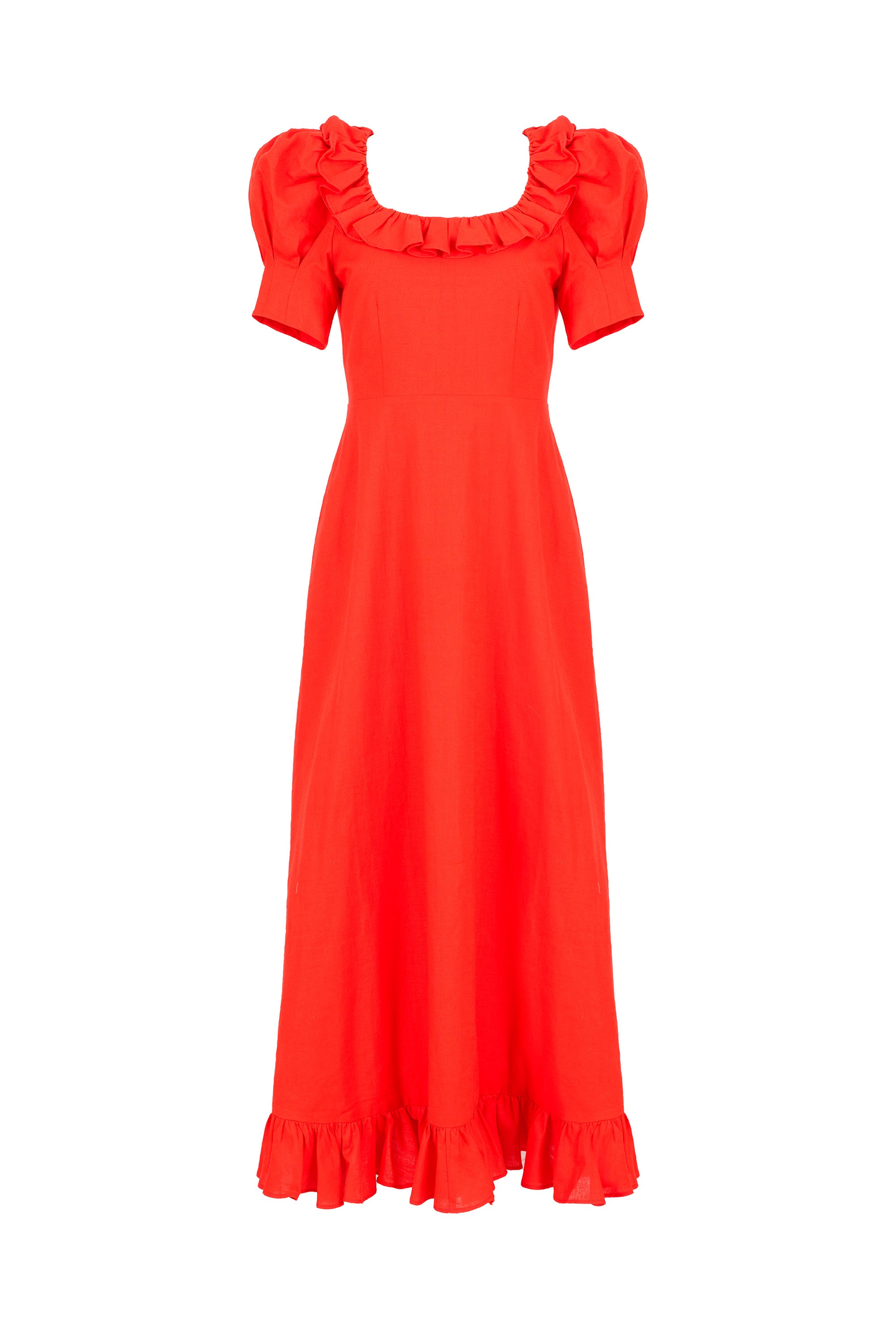Darcy Red maxi dress – Queens of Archive