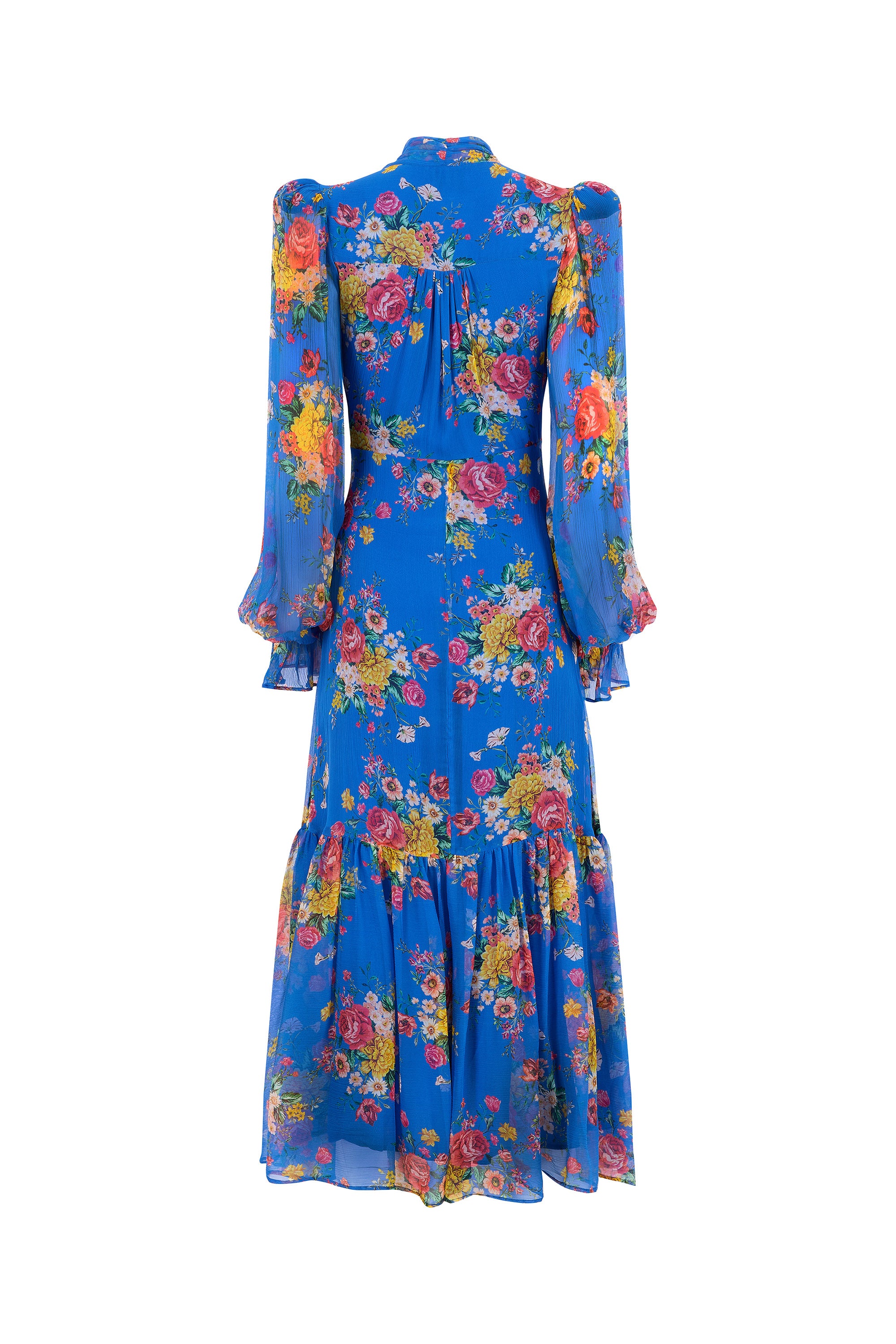 Marnie Blue Floral Maxi Dress – Queens of Archive
