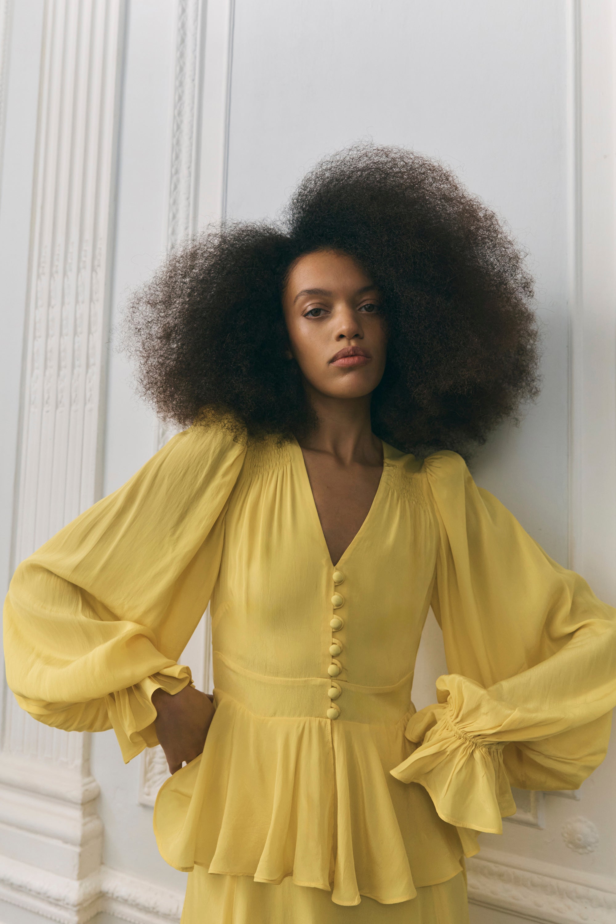 Mimosa Yellow Maxi Dress – Queens of Archive