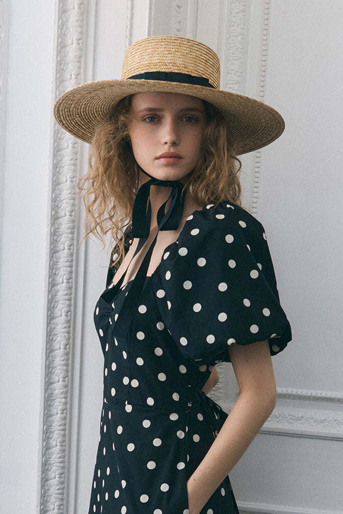 The Ray Boater Hat by Queens of Archive