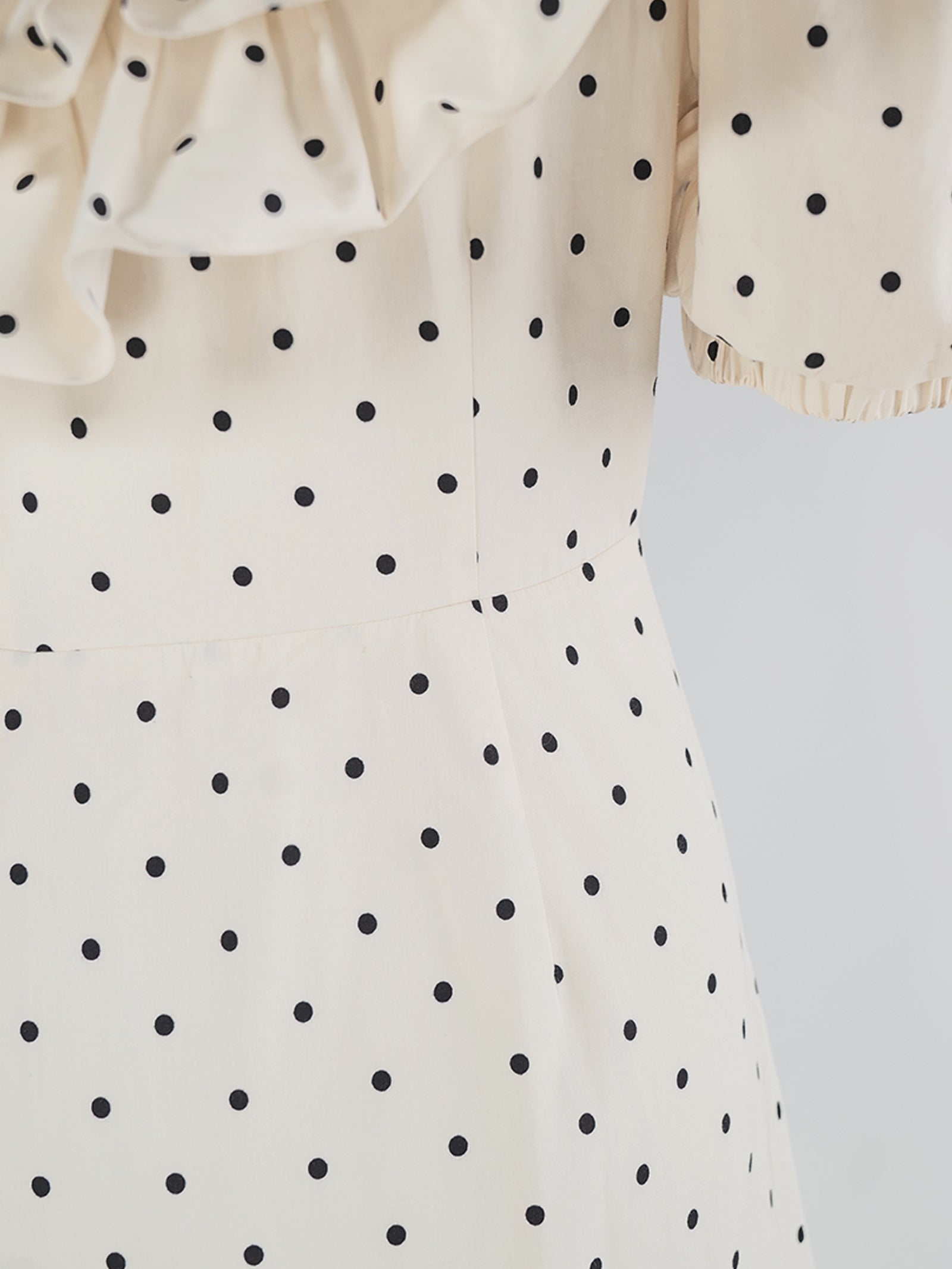 Polka dot one piece dress deals